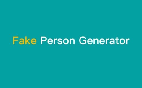 「FakePersonGenerator」一键生成虚拟身份，告别真实信息泄露风险！