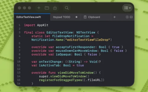 「Itsypad」：极速轻量的 Mac 剪贴板管理与代码暂存神器