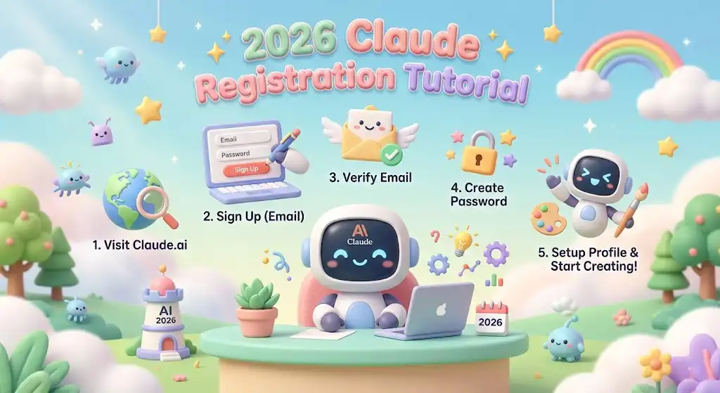 2026 年国内最新如何注册Claude 账号教程，突破海外验证与风控的完整路径