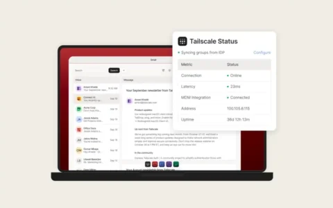 「Tailscale」基于WireGuard的零配置VPN工具，让你随时随地安全组网
