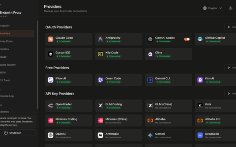 「9Router」AI 编程工具的本地路由器：自动切换免费/低价模型，还能省 20-40% tokens