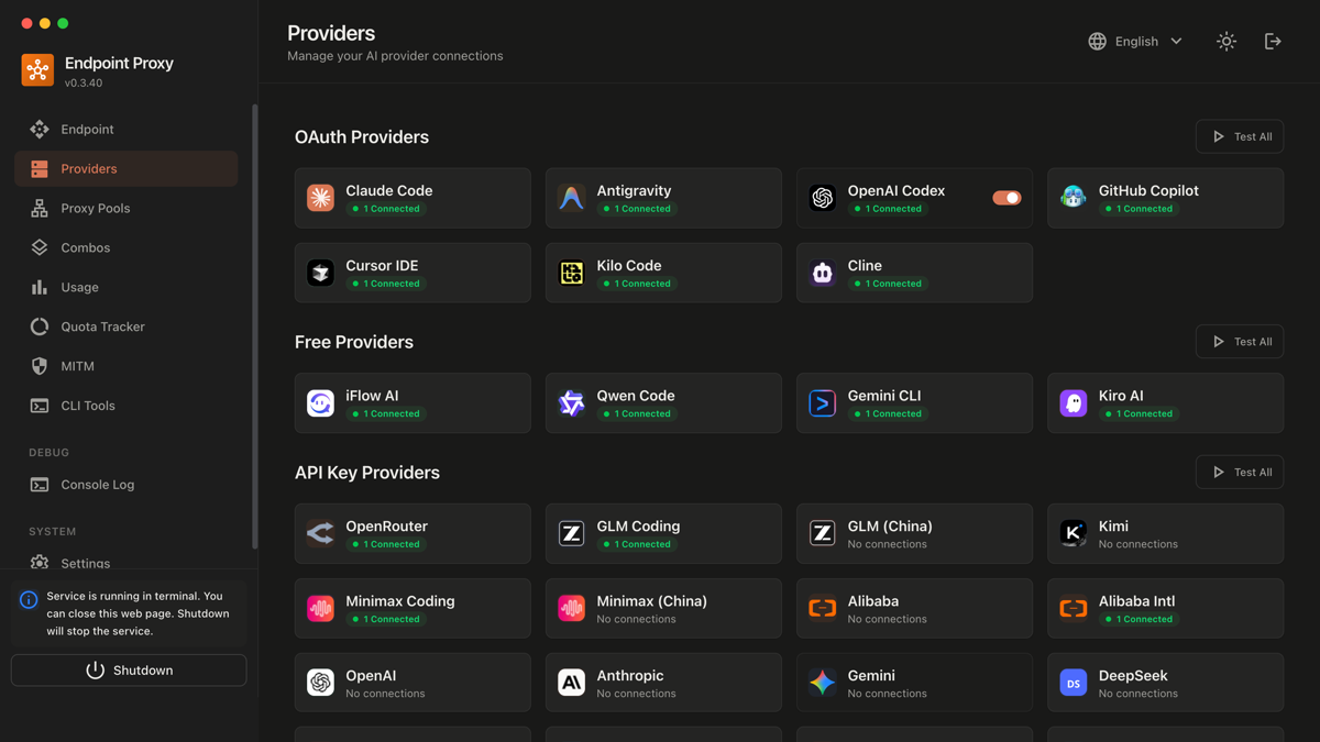「9Router」AI 编程工具的本地路由器：自动切换免费/低价模型，还能省 20-40% tokens