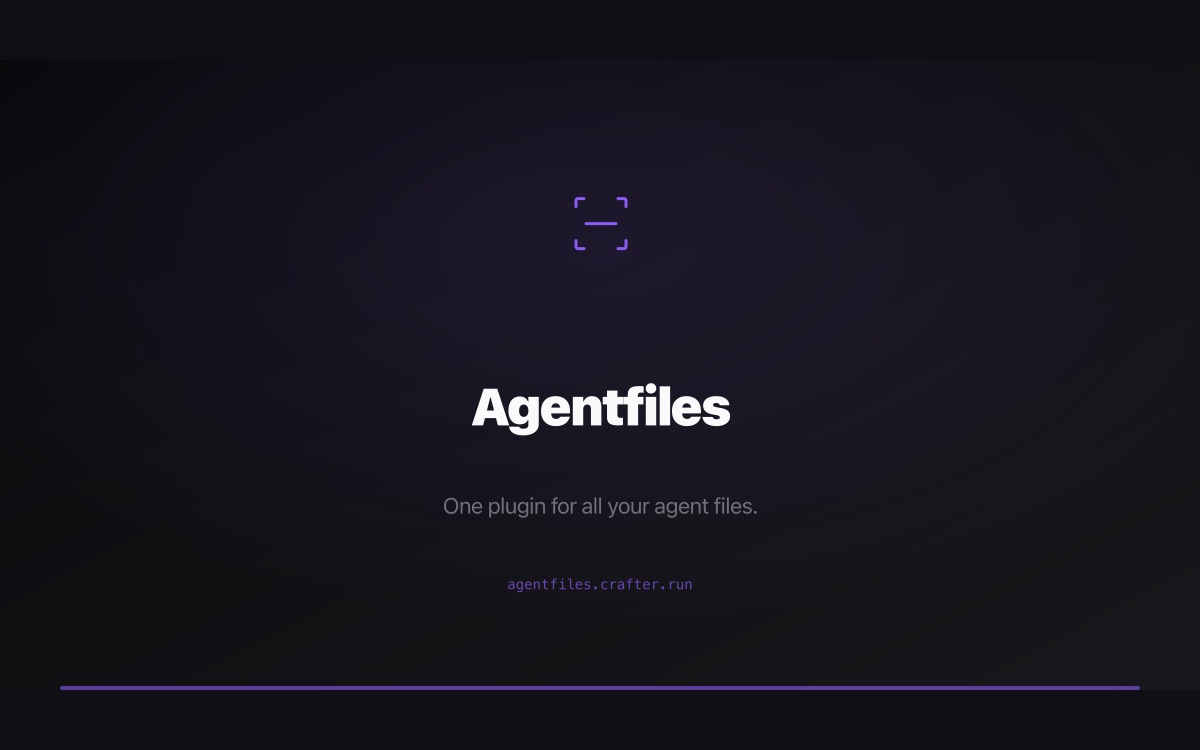 「Agentfiles」在 Obsidian 里统一管理 Claude Code、Cursor、Codex 等 AI Agent 文件