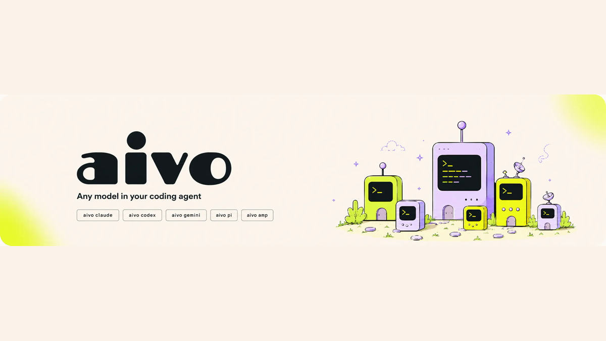 「Aivo」给 Claude Code、Codex、Gemini 等 coding agent 接入任意模型
