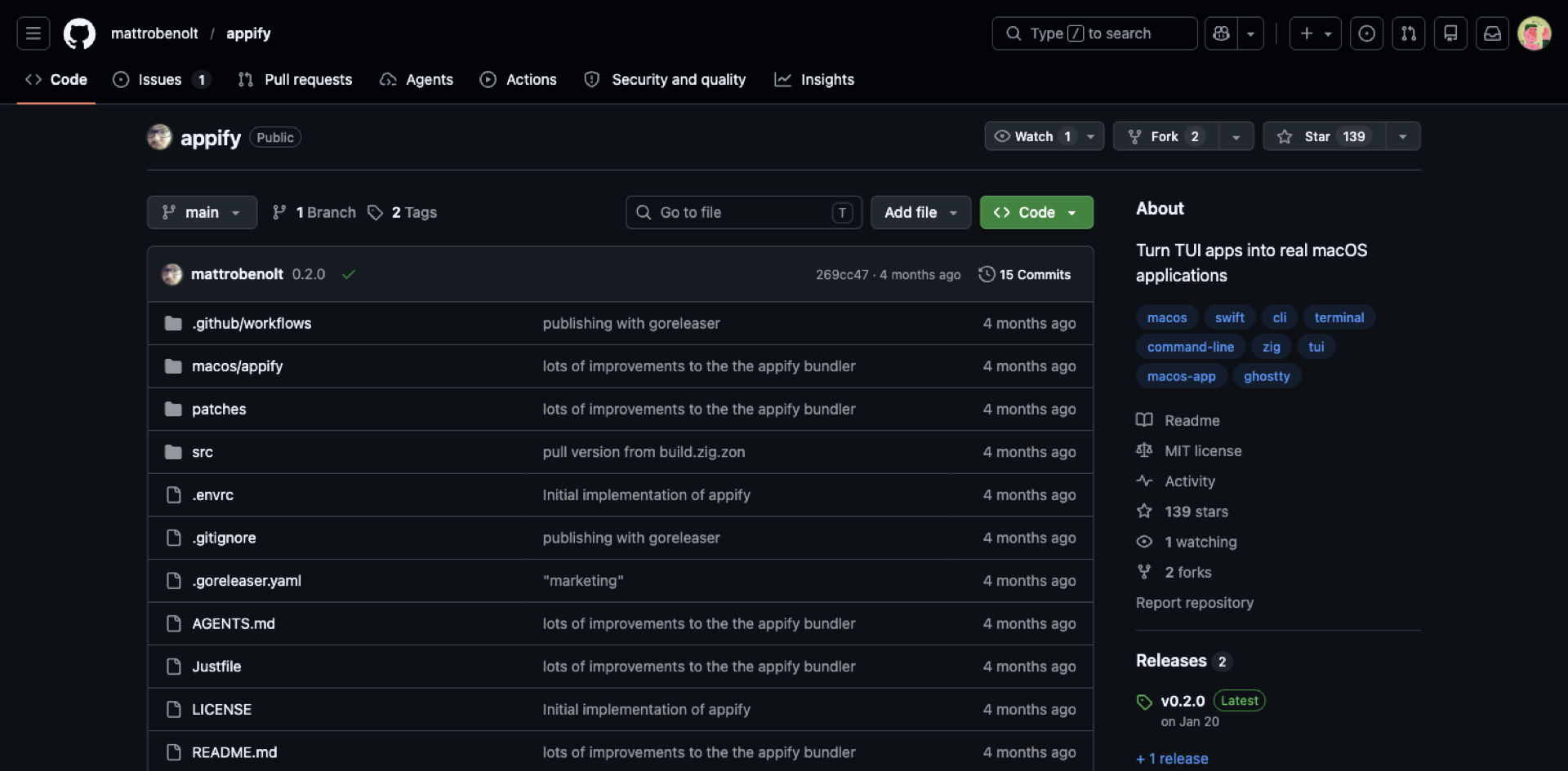 appify GitHub 项目