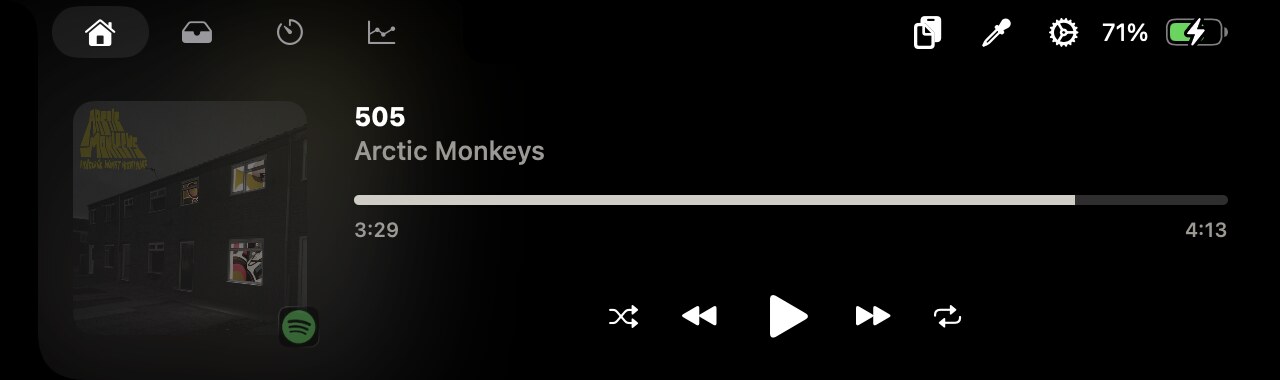 Atoll macOS Dynamic Island media controls