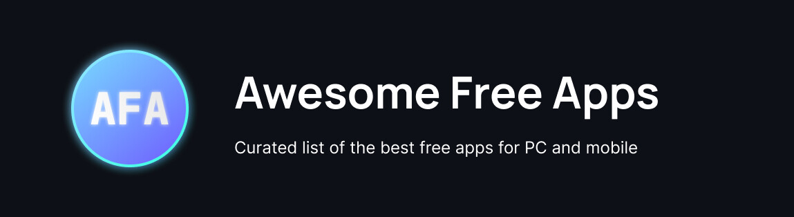 Awesome Free Apps 项目横幅