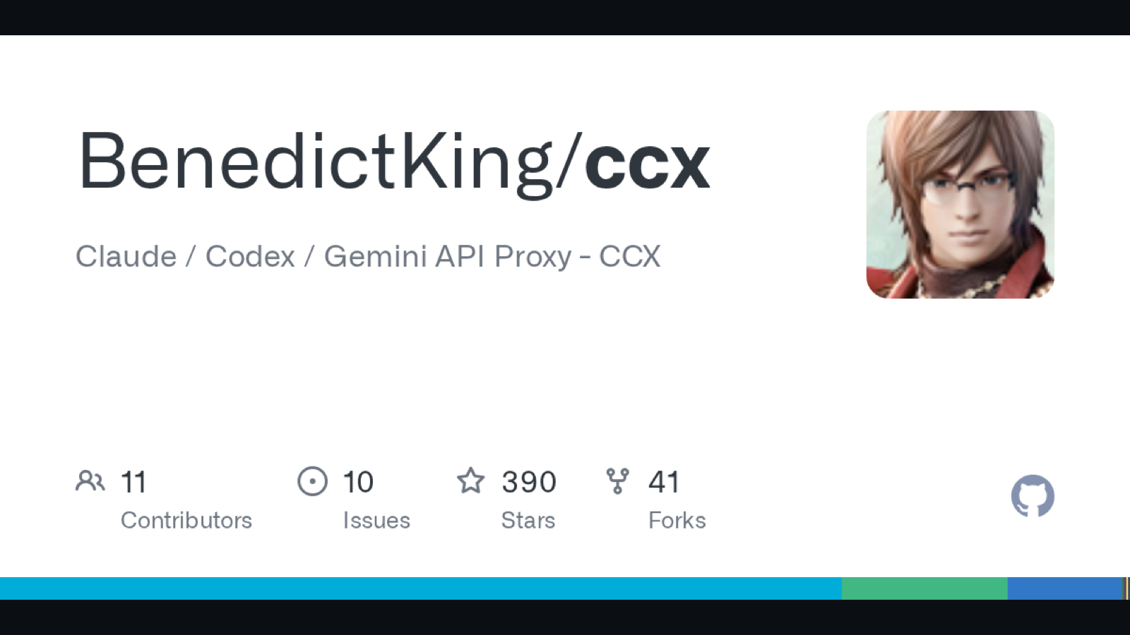 「CCX」Claude / Codex / Gemini API 统一代理网关