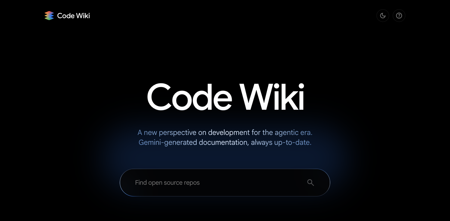「Code Wiki」Google 的代码知识库：用 Gemini 自动生成、同步更新项目文档