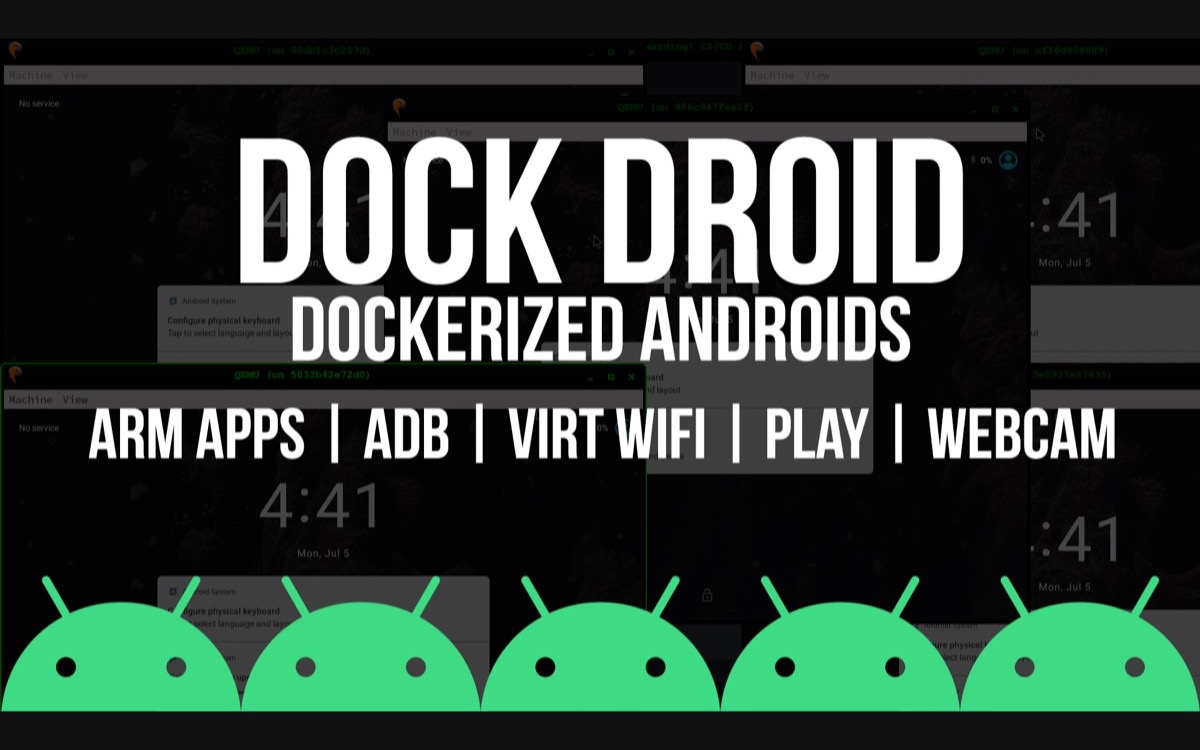 Dock-Droid：把 QEMU Android 跑进 Docker 容器里