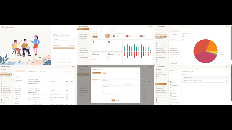 「ezBookkeeping」轻量自托管个人记账应用：Docker 一行启动，支持 AI 票据识别和 MCP