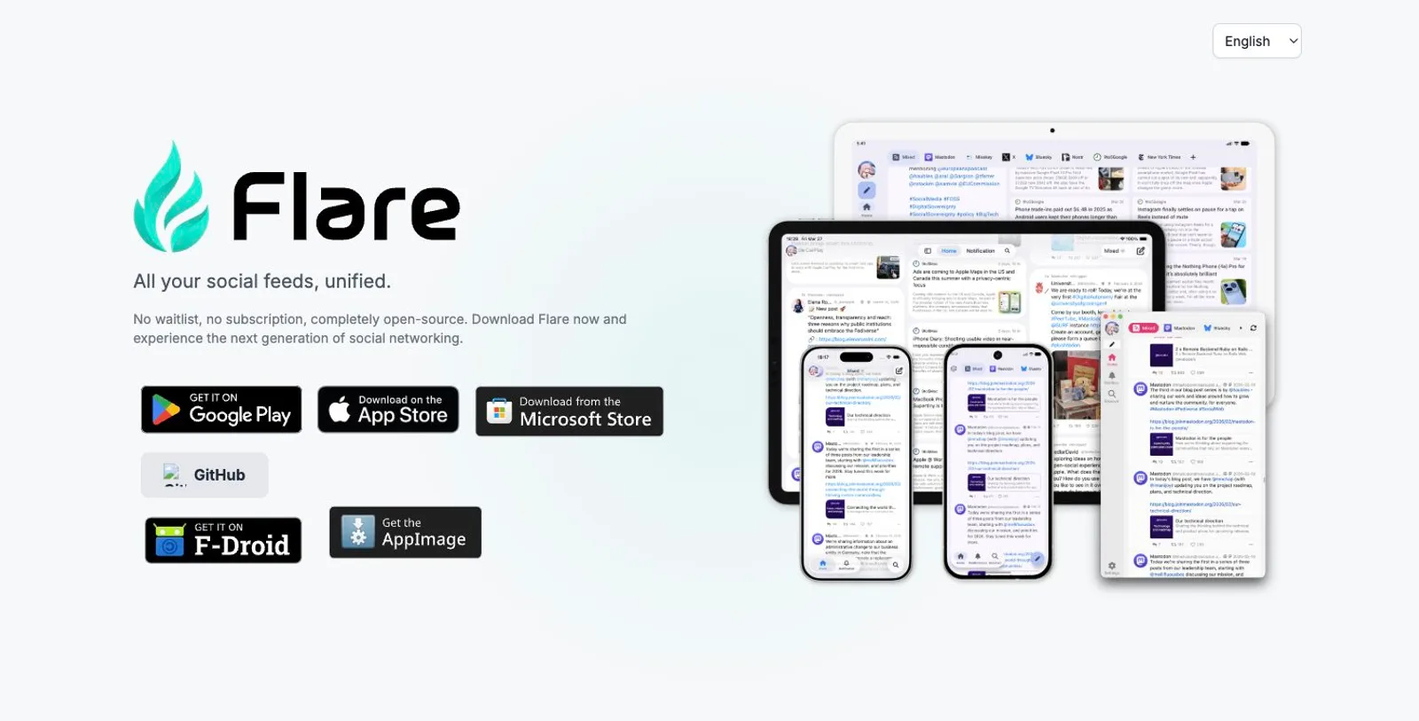 Flare 应用预览