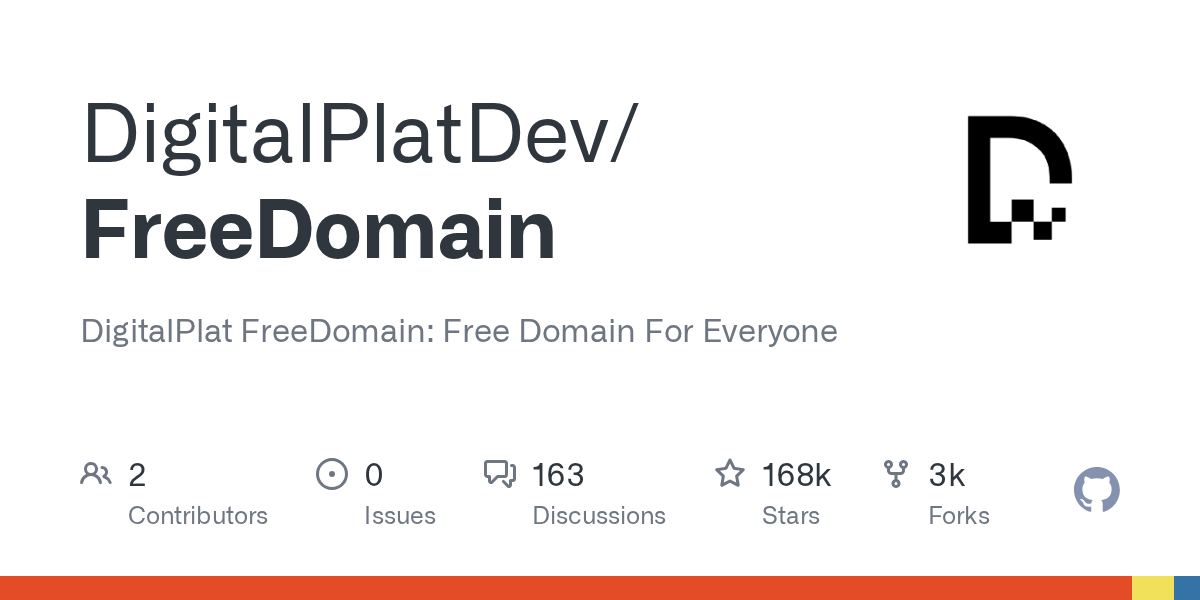 DigitalPlat FreeDomain 项目卡片
