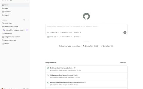 「GitHub Copilot app」GitHub 官方桌面应用：把并行 Agent、Issue 和 PR 生命周期放到一个工作台