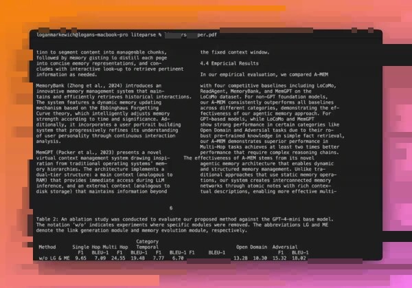 LiteParse 解析 PDF 演示