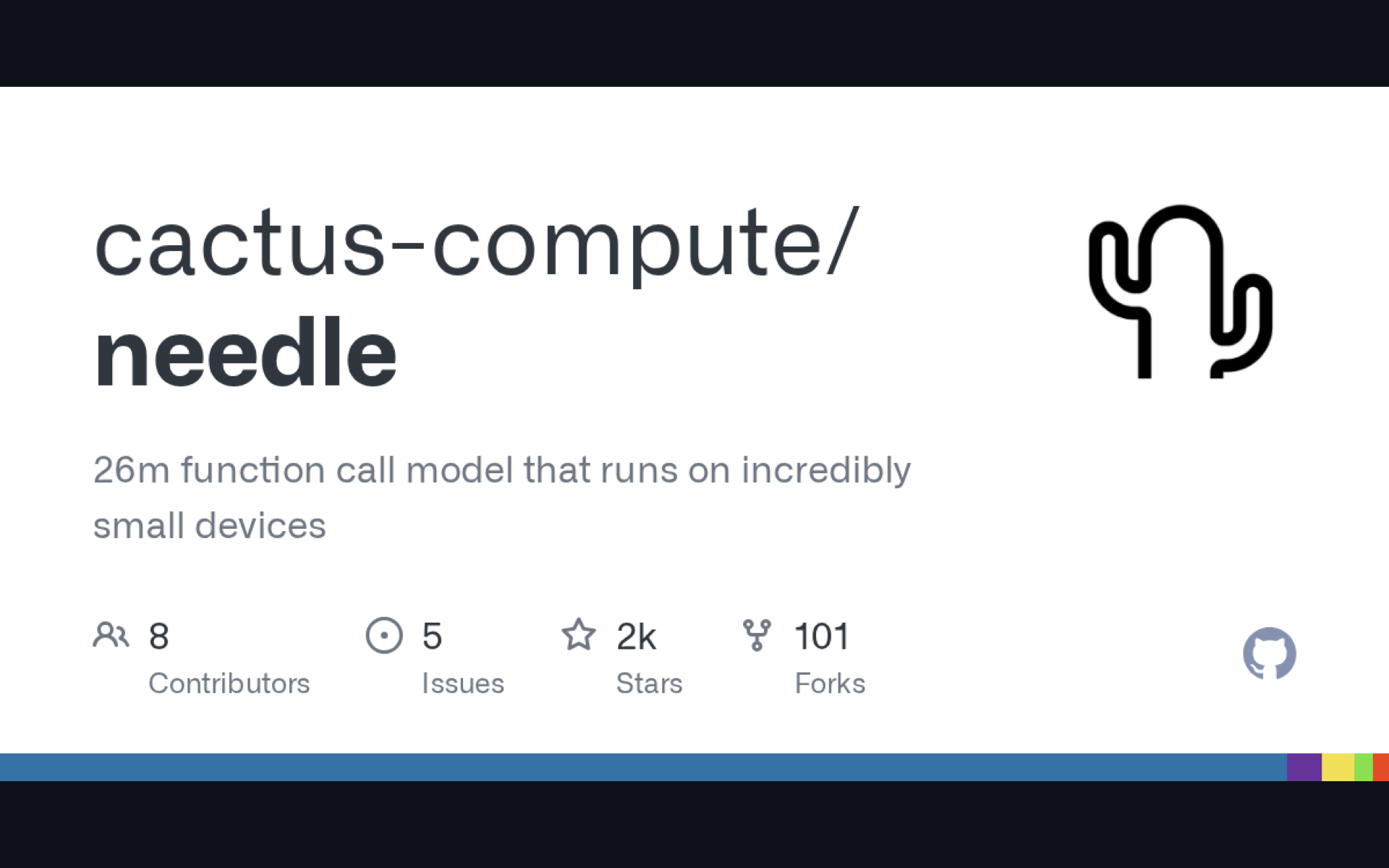 「needle」26M 函数调用模型：让 tool calling 跑在极小设备上