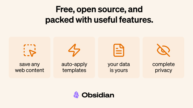 「Obsidian Web Clipper」官方网页剪藏插件：保存、高亮、提取网页到本地 Markdown