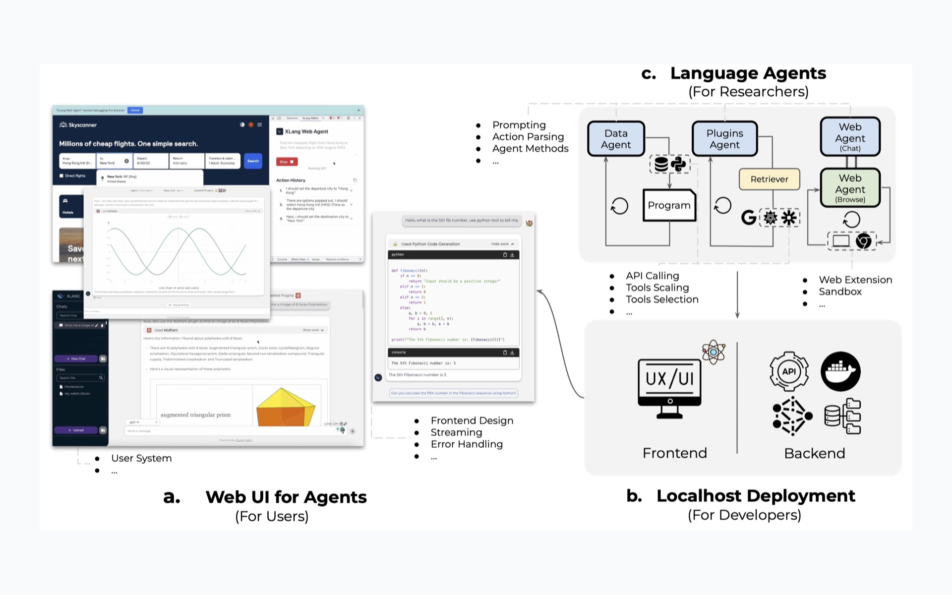 「OpenAgents」现实世界语言智能体开放平台：Data、Plugins、Web 三类 Agent 全栈开源