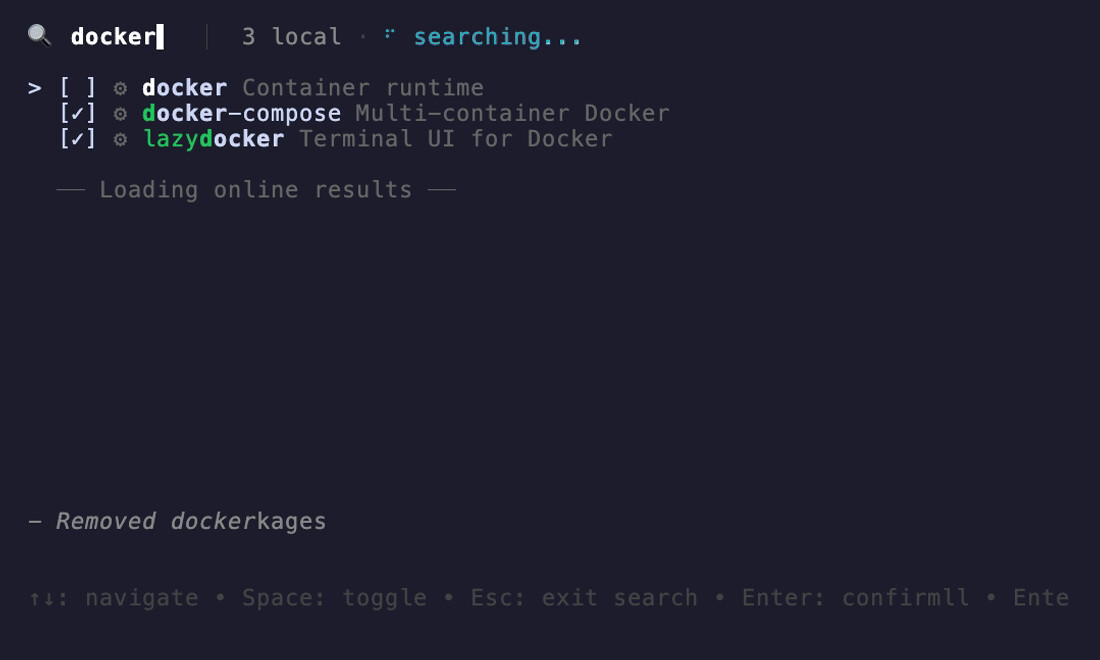OpenBoot 的终端交互界面