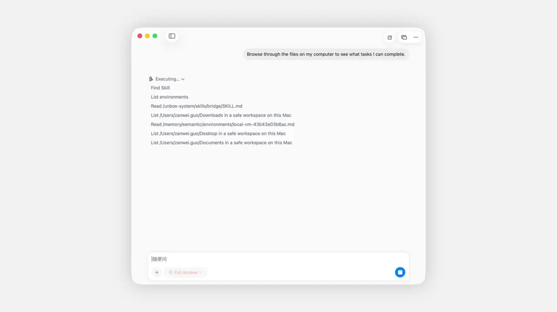 OpenBridge macOS local agent app