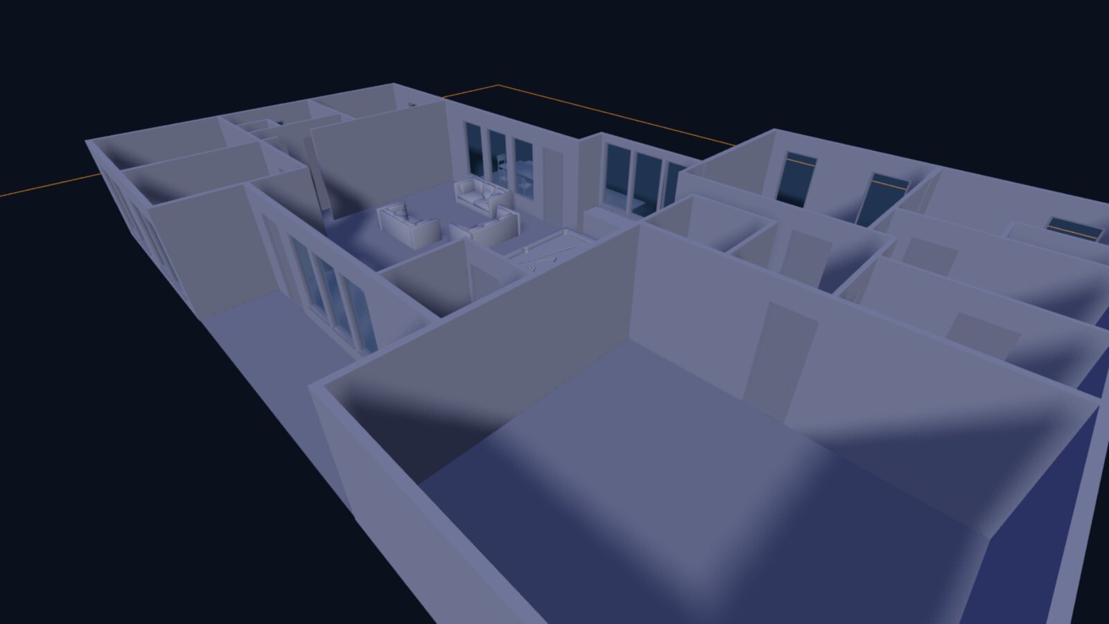 Pascal Editor 3D 建筑项目界面