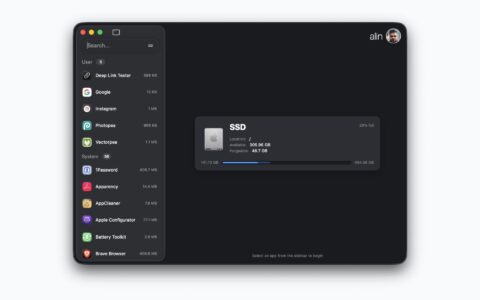 「Pearcleaner」Mac 免费应用清理器：卸载 App、查找残留文件、管理 Homebrew 和插件