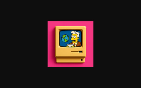 「RetroMac」把现代 Mac 变成复古显示器：实时 CRT/VHS 滤镜和经典 Dock