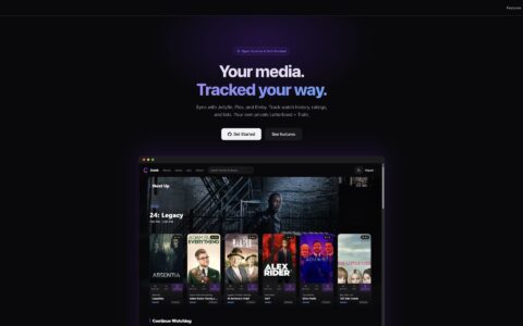 「Scrob」自托管影视追踪工具：把 Jellyfin、Plex、Emby 变成私人 Letterboxd