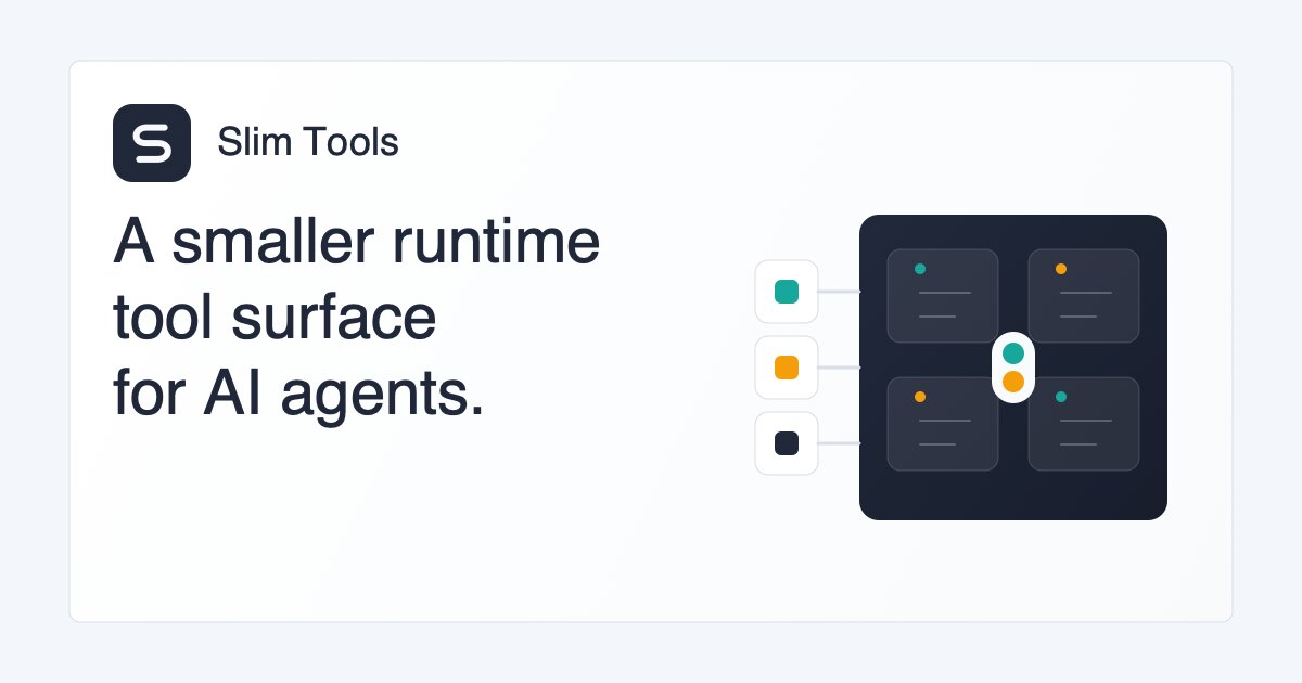 Slim Tools MCP 工具面示意图