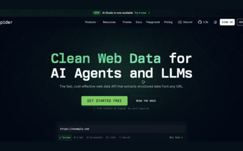 「Spider」Rust 写的高速网页爬虫与 AI Web 数据抓取工具