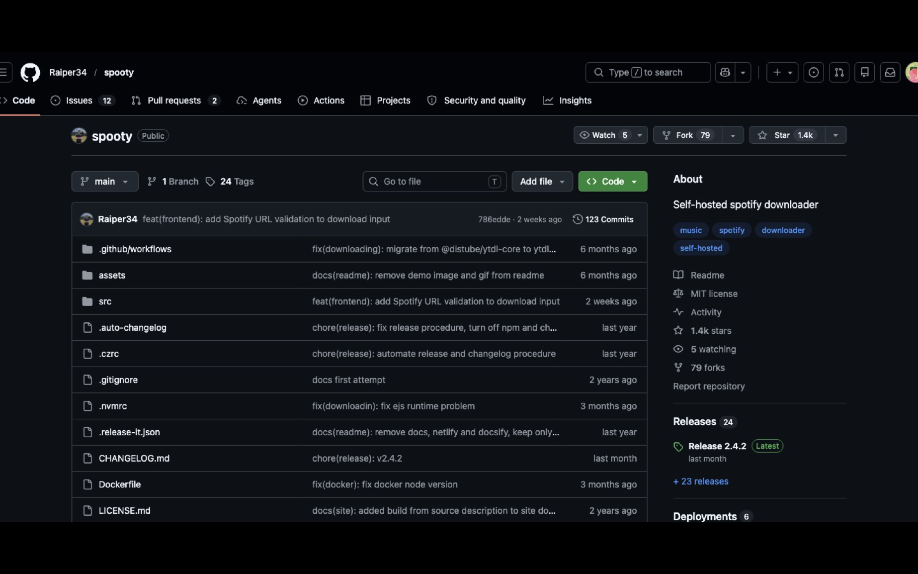 「Spooty」自托管 Spotify 下载器：按歌单、专辑和作者订阅新歌