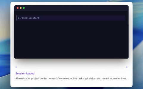 「Trellis」让 Coding Agent 更像生产工具：跨 Codex、Claude Code、Cursor 共享规范、任务和记忆