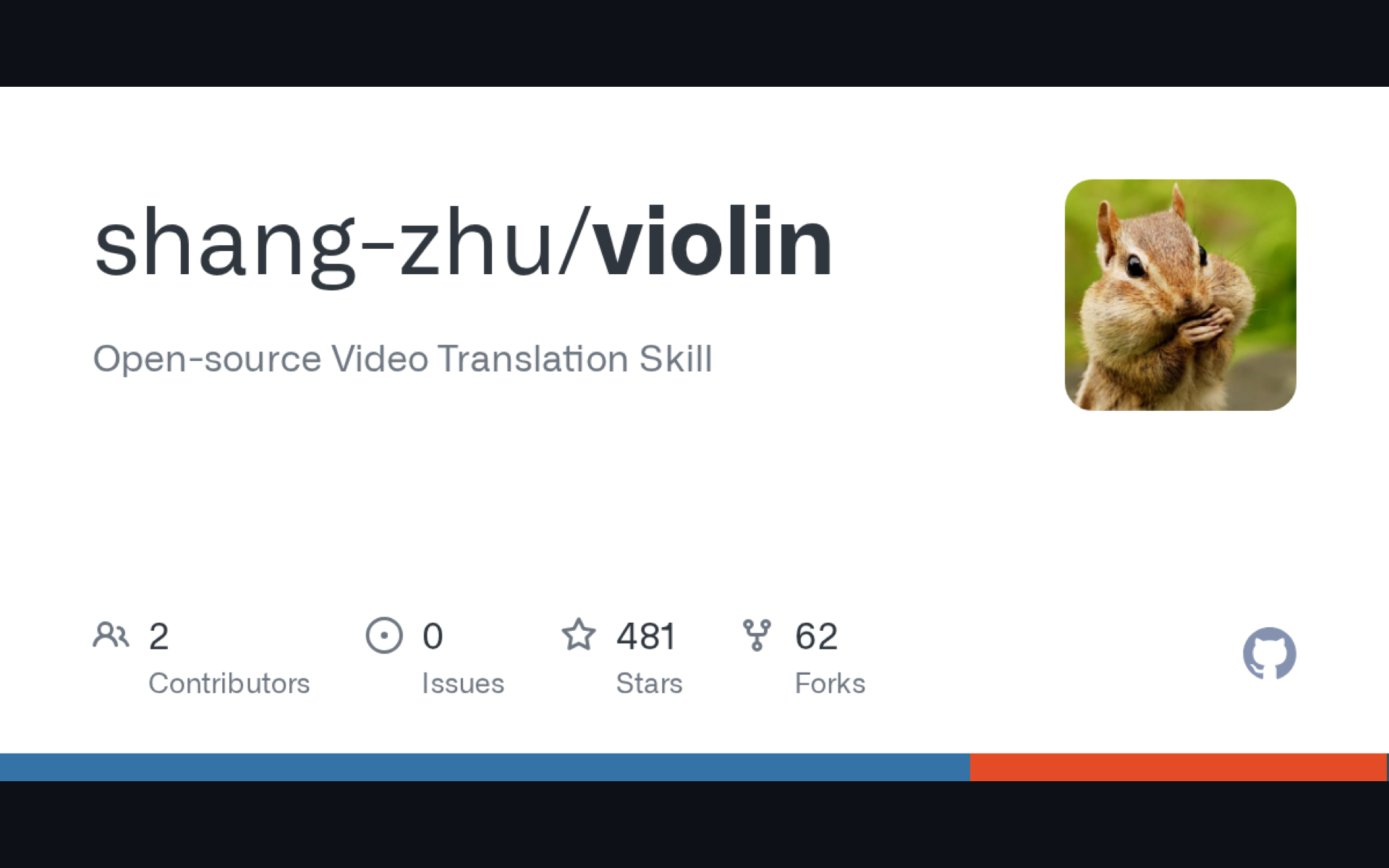 「violin」开源视频翻译 Skill：面向配音、本地化和多语言分发