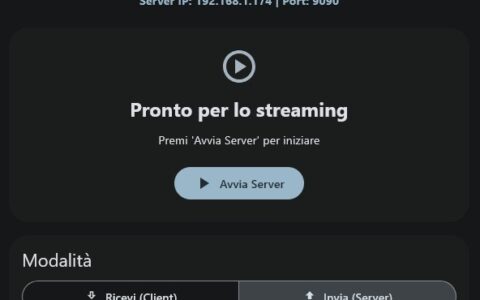 「WiFi Audio Streaming」把电脑音频通过局域网无线传到其他设备