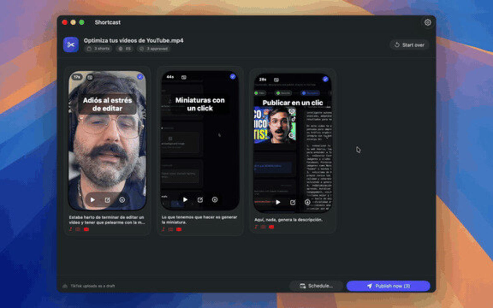 「Shortcast」开源 macOS 本地 AI 剪辑器：把长视频自动拆成 TikTok、Reels 和 Shorts